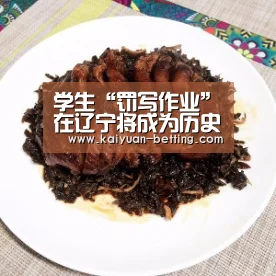 学生“罚写作业”在辽宁将成为历史:开元赛事(图2) 开元网站